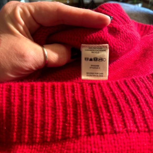 LITA by Ciara Janelle Recycled Cashmere Sweater in Salsa - Picture 4 of 12